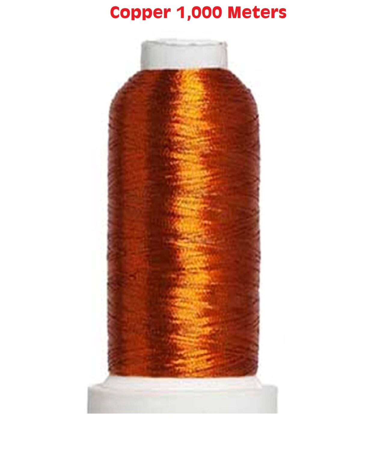 Metallic Embroidery Threads Gold, Light Gold, Silver & Copper Cones ...