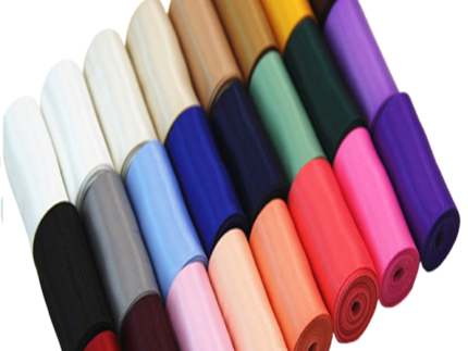 Double Sided Satin Ribbon 10 Metres size 10mm,12mm,15mm,20mm,25mm,38mm,50mm - Many Colours & Sizes Available